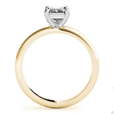 Lara Emerald Diamond Engagement Ring Setting