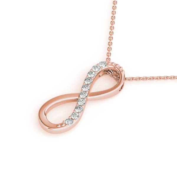 Aurora Infinity Lab Diamond Pendant