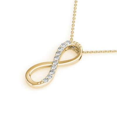 Aurora Infinity Lab Diamond Pendant