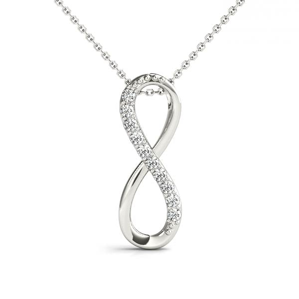 Aurora Infinity Lab Diamond Pendant