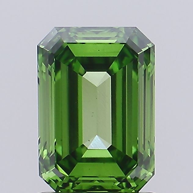 1.21ct GREEN VS2 EMERALD Lab Diamond