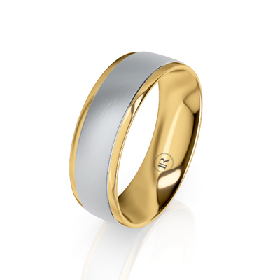 The Carlisle Platinum & Gold Wedding Ring