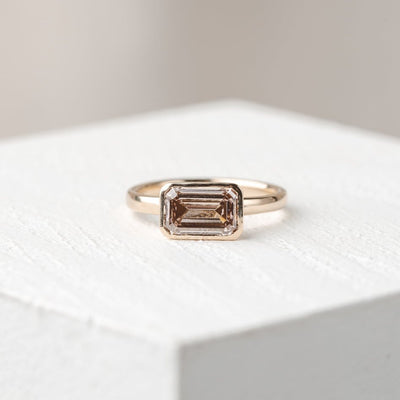 Champagne Diamond Engagement Rings Melbourne