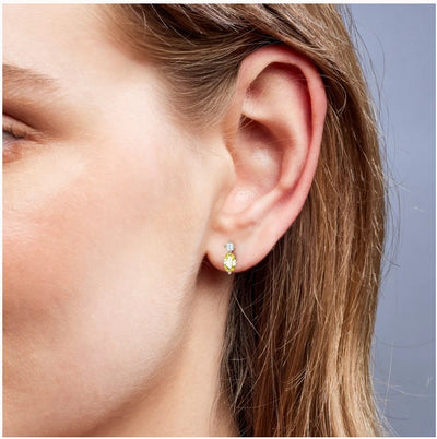 Fleur Sapphire Earrings