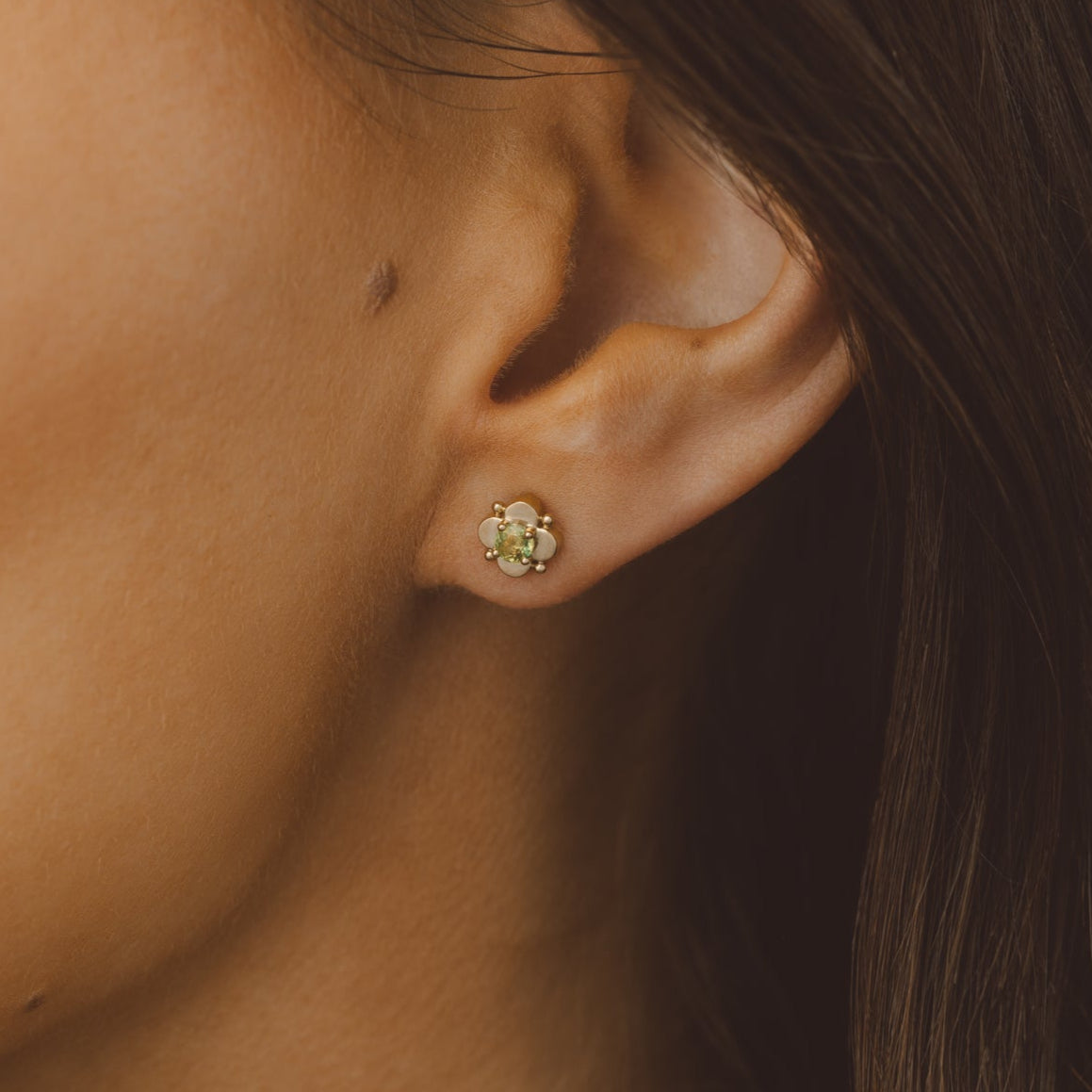 Green Sapphire Earrings Australia