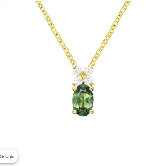 Holly Sapphire Necklace