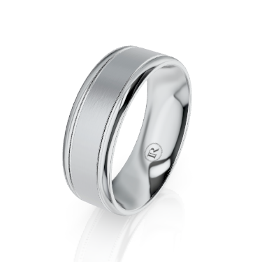 The Otis Cobalt Chrome Wedding Ring