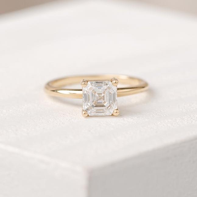 Lara Asscher Lab Grown Diamond Ring