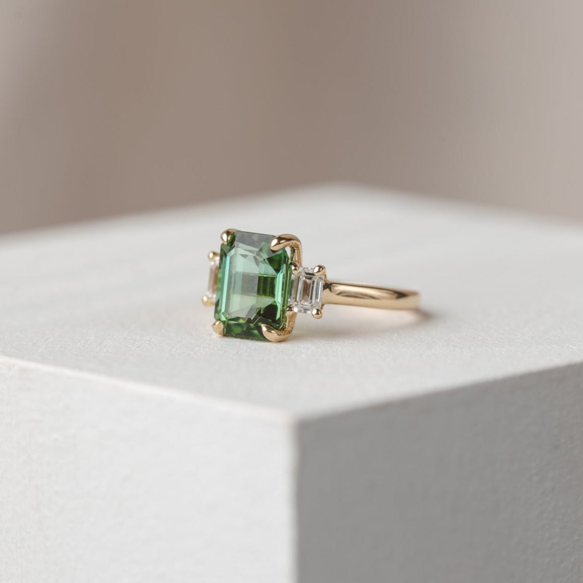 tourmaline engagement rings