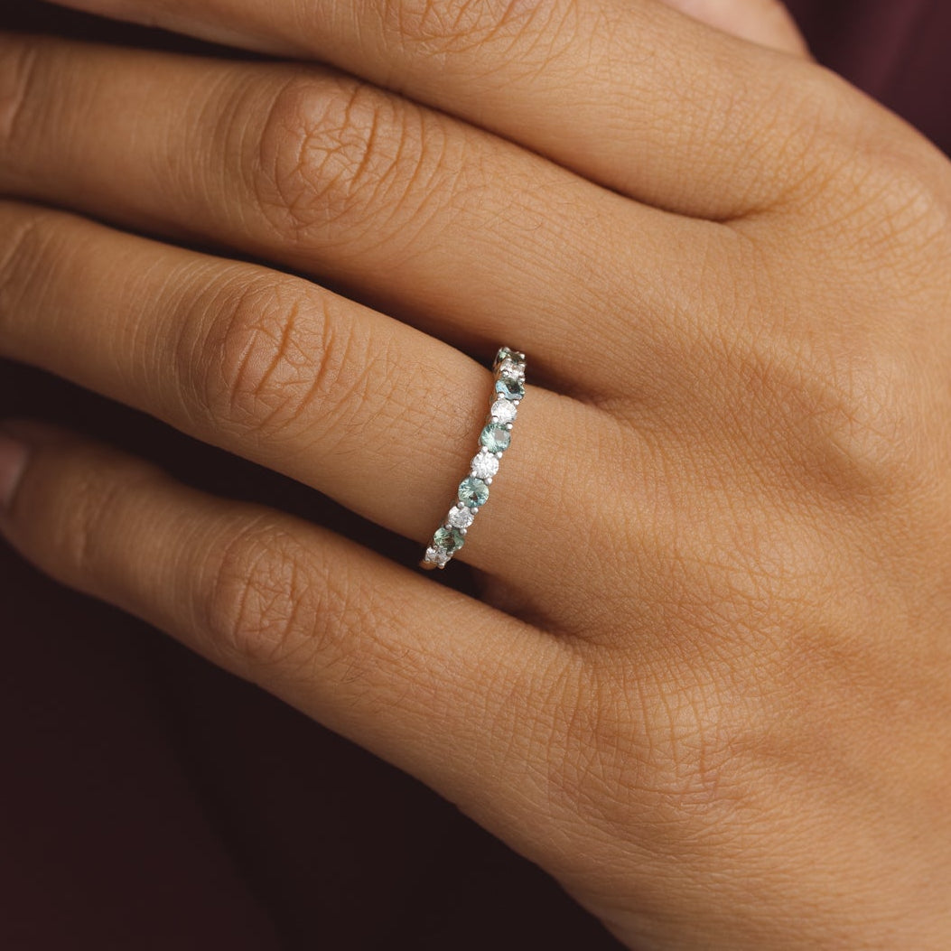 Livianna Sapphire and Diamond Ring