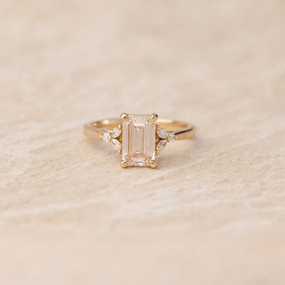 Pink Lab Diamond Engagement Rings