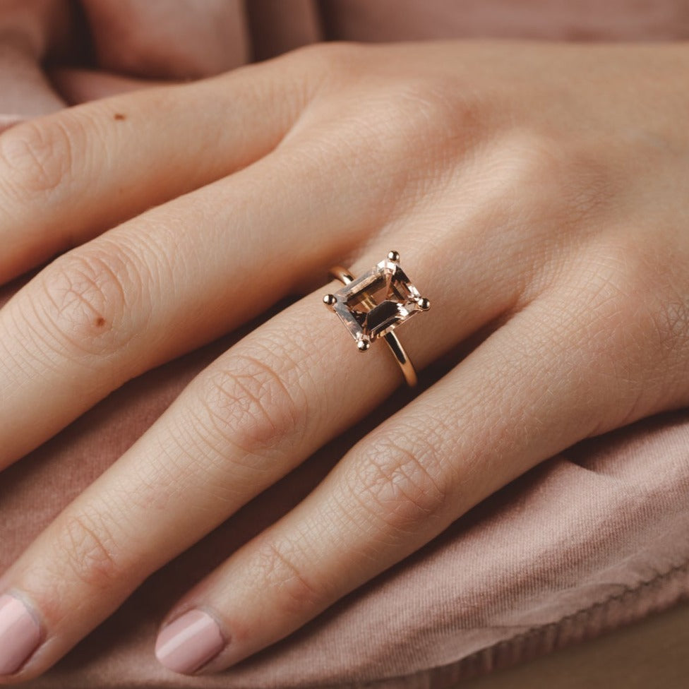 morganite ring