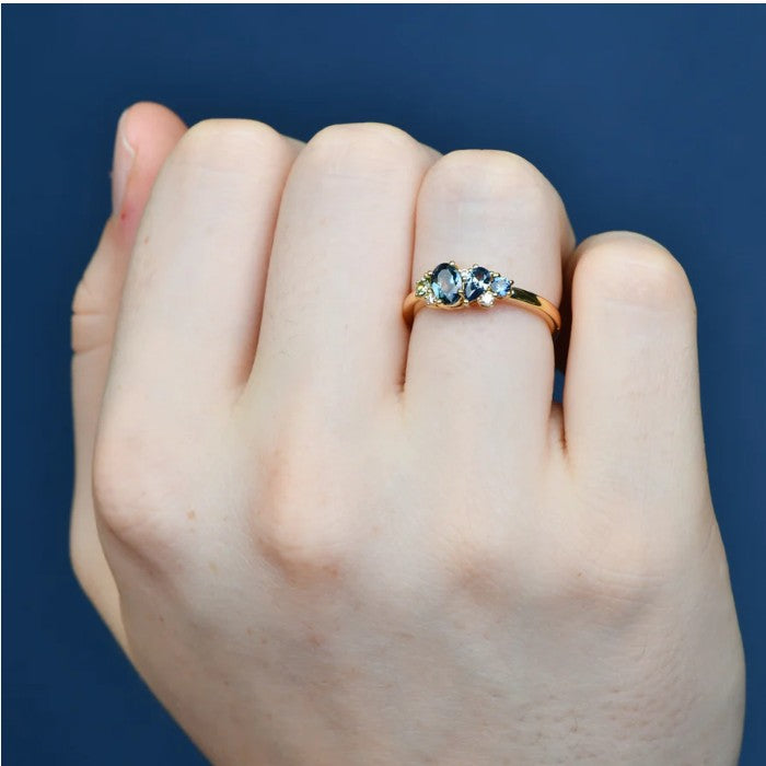 Kyra Sapphire Ring