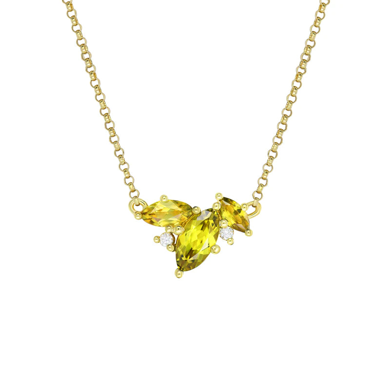 Marquise Sapphire Pendant