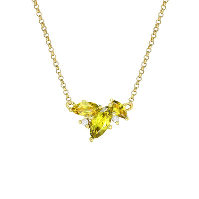 Marquise Sapphire Pendant