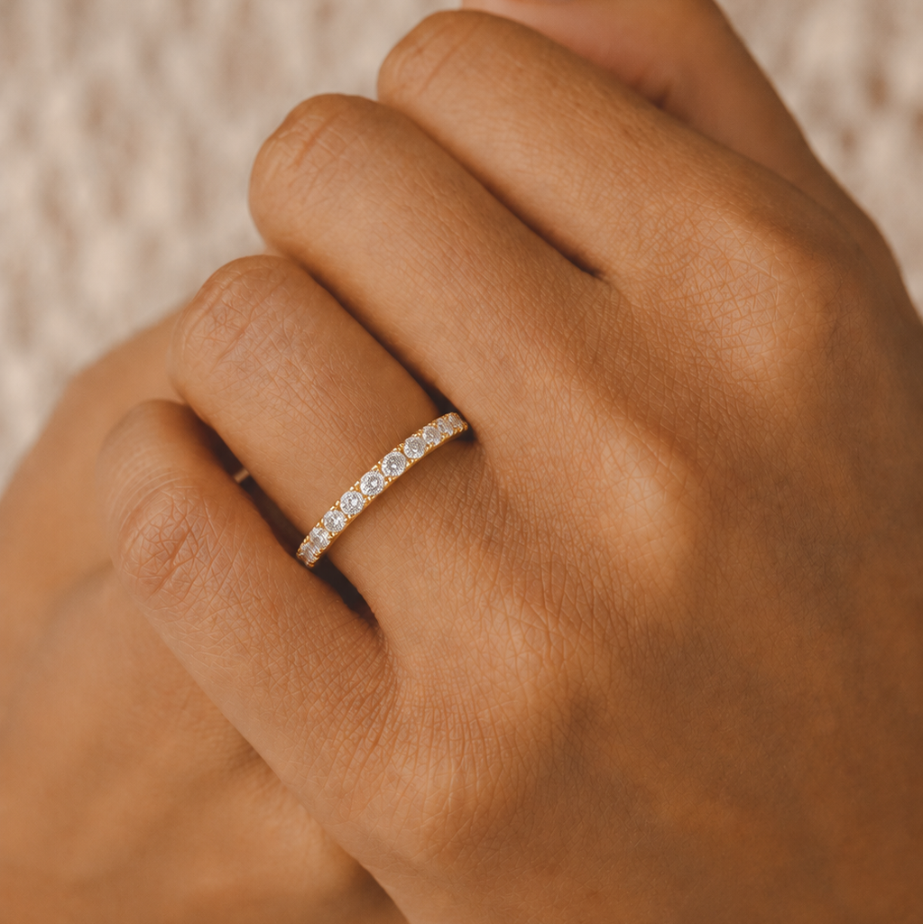 Nailah Women's Diamond Wedding Ring
