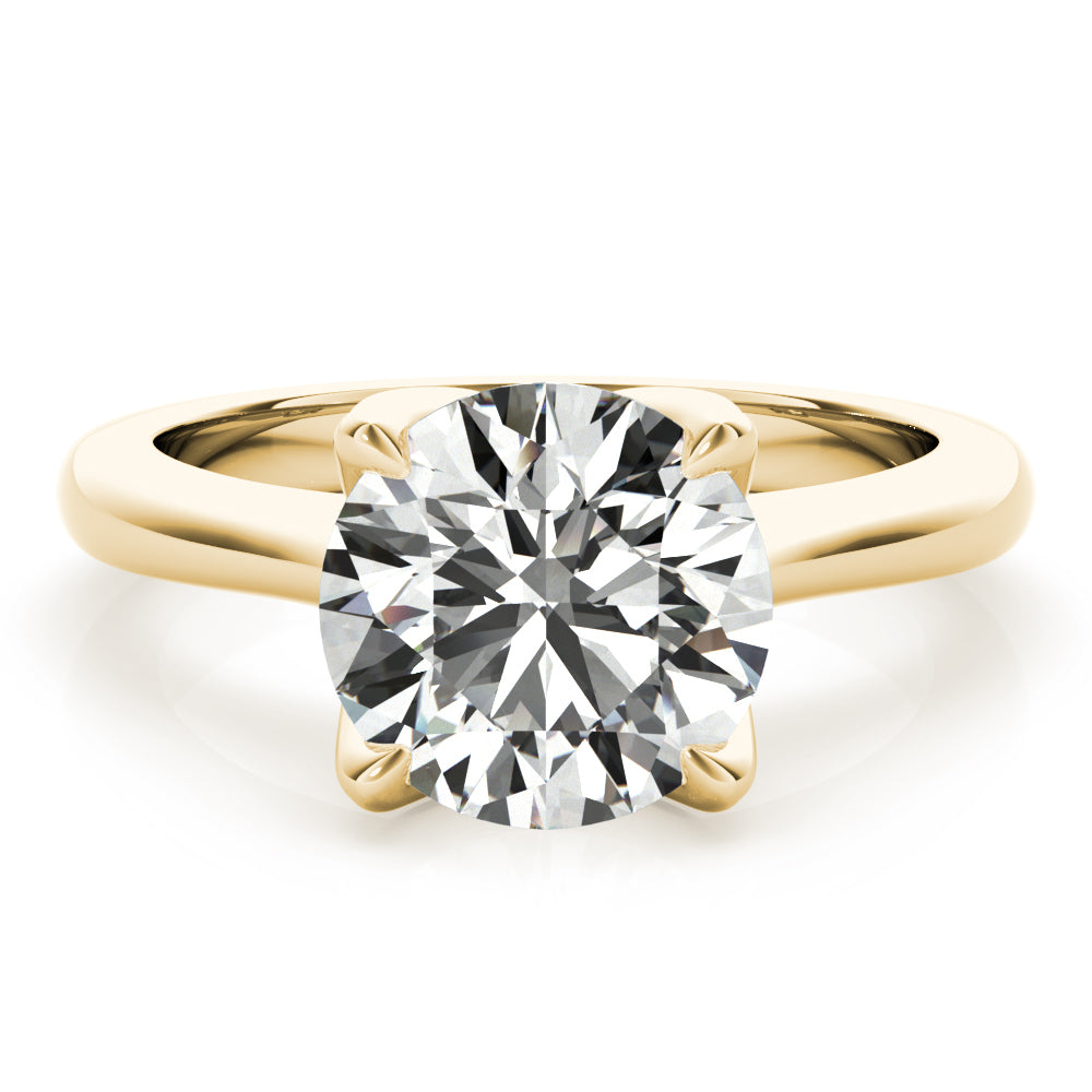 Fleur Round 4 Prong