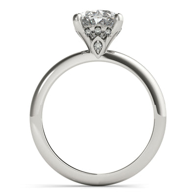 Alia Oval Diamond Engagement Ring Setting