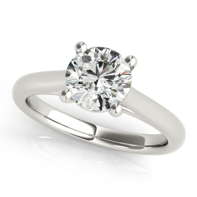 Hannah Round Solitaire Engagement Ring Setting