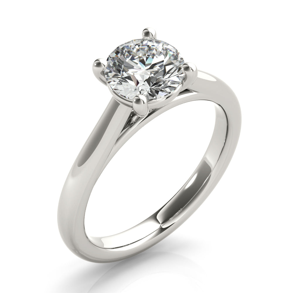 Hannah Round Solitaire Engagement Ring Setting