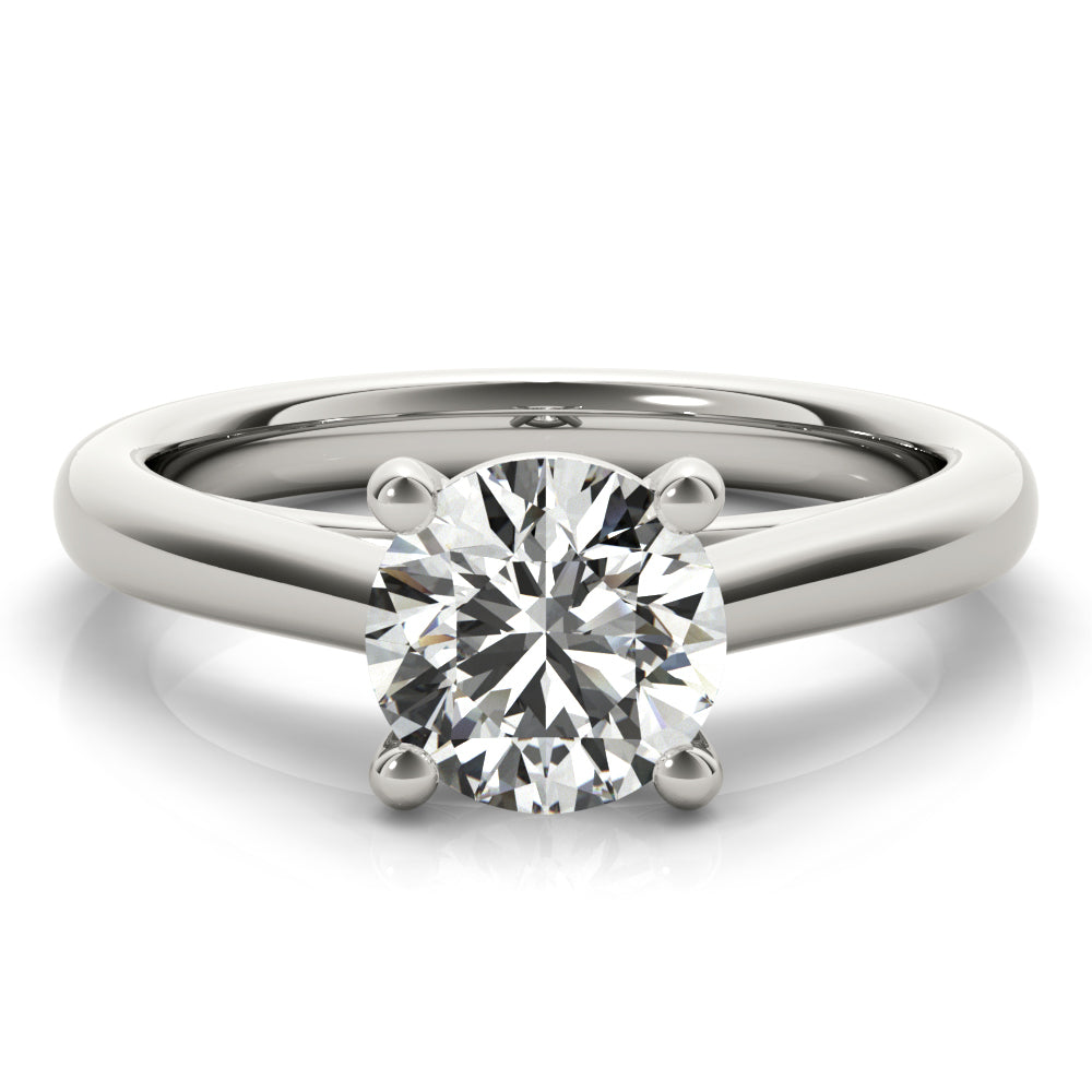 Hannah Round Solitaire Engagement Ring Setting