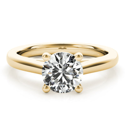 Hannah Round Solitaire Engagement Ring Setting