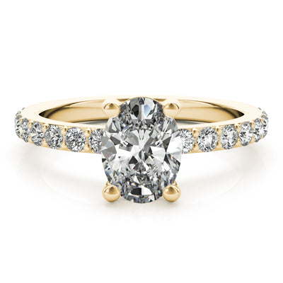 Allegra Oval Diamond Engagement Ring Setting