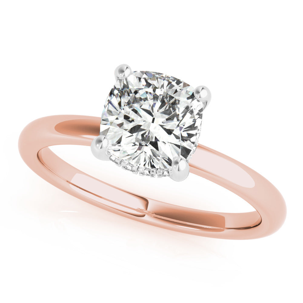 Noelle Square Cushion Diamond Engagement Ring Setting