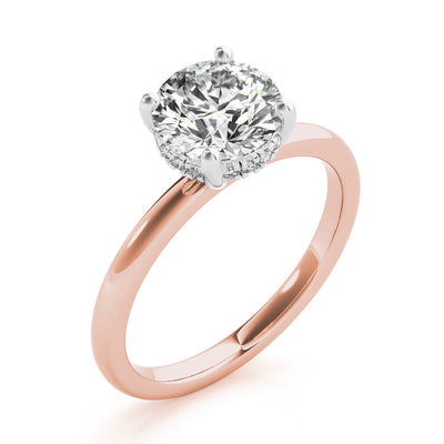 Noelle Round Diamond Engagement Ring Setting