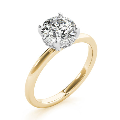 Noelle Round Diamond Engagement Ring Setting