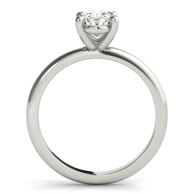 Oval Solitaire CZ Proposal Ring