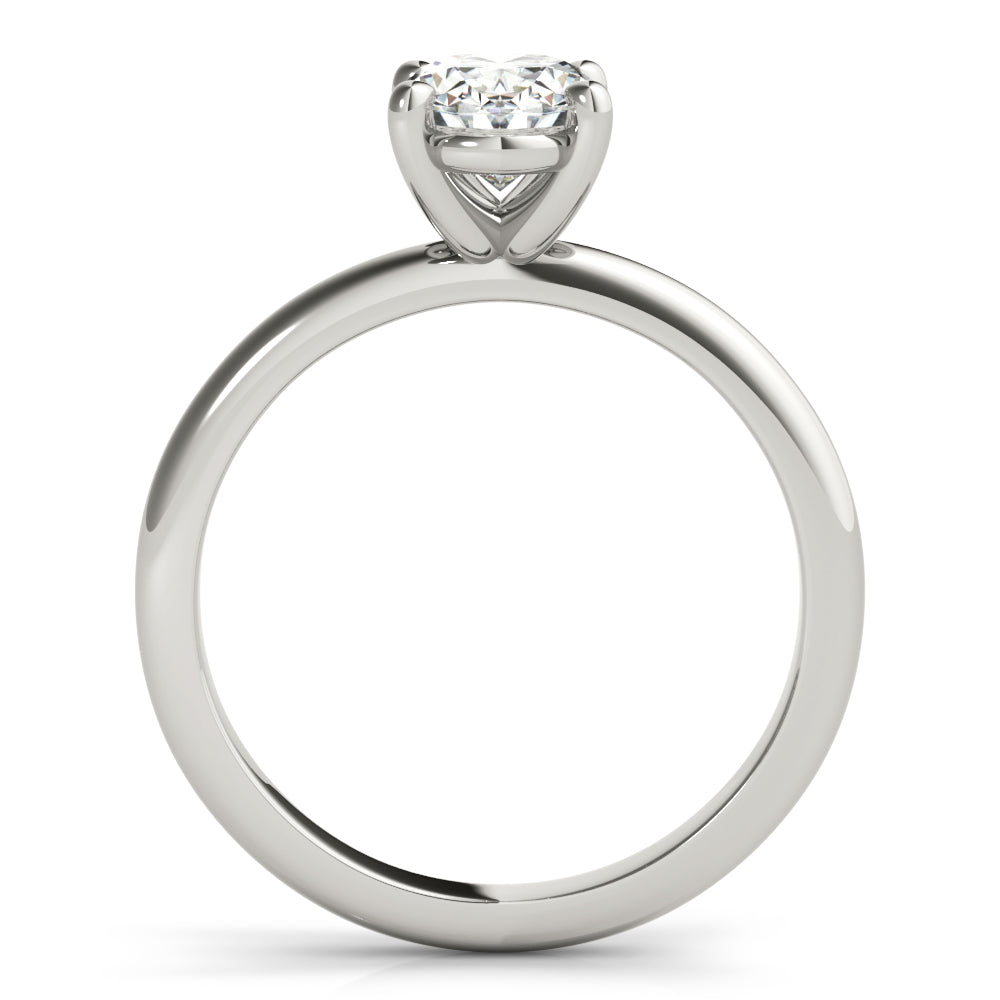 Lara White Gold Oval 1.44 ct Lab Grown Diamond Ring