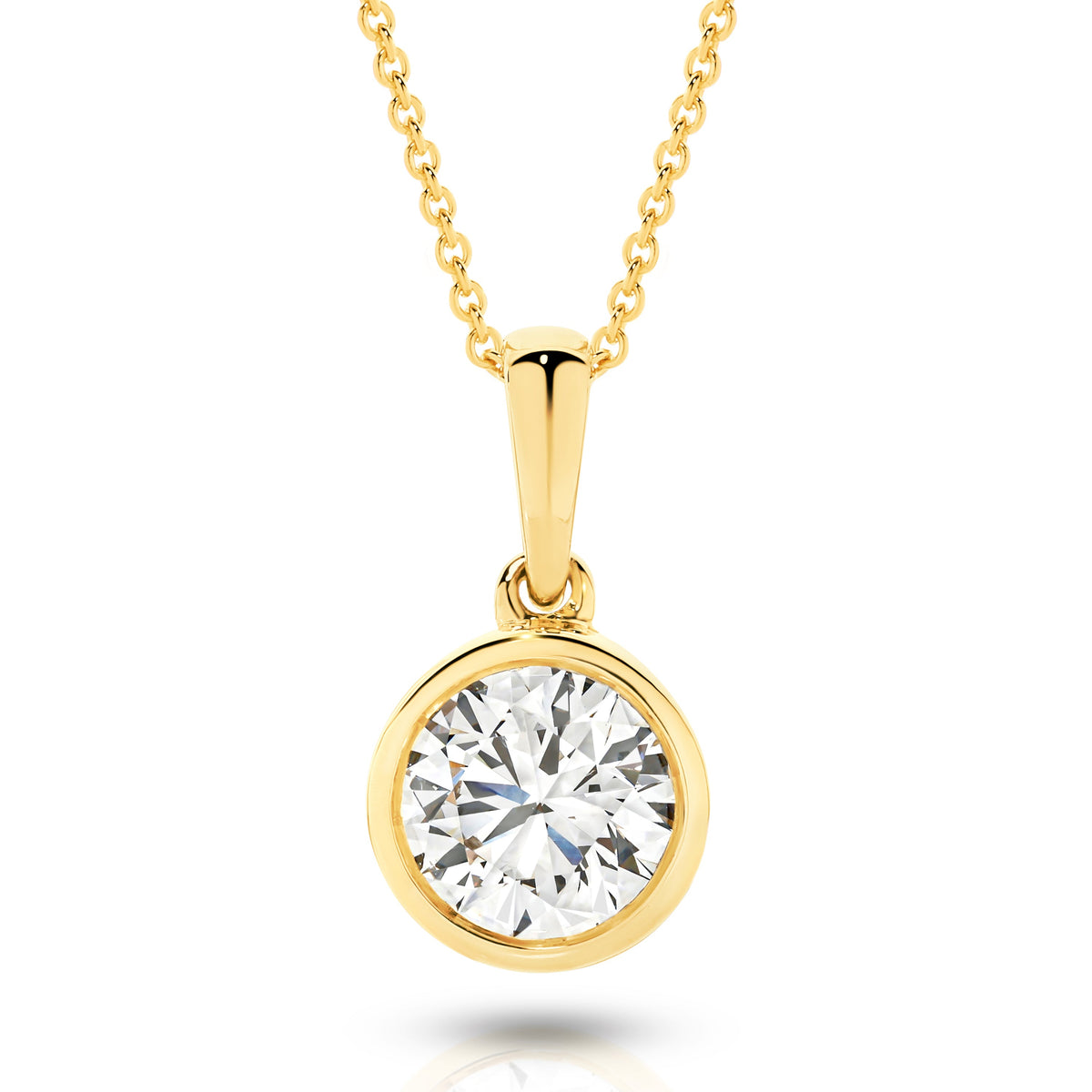 The Round Bezel Pendant