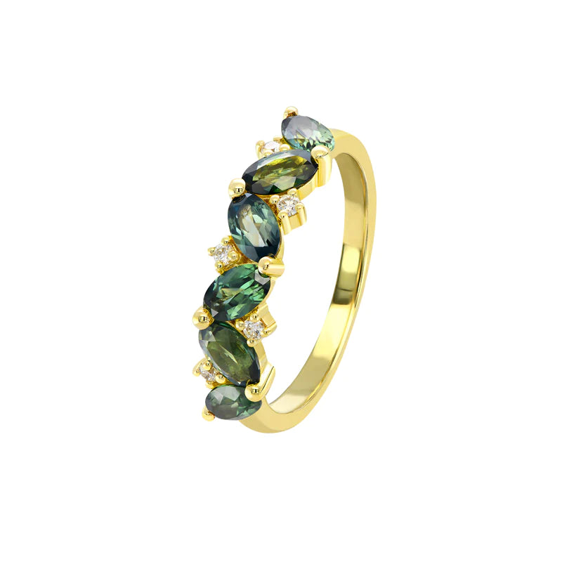 Alegria Sapphire & Diamond Ring