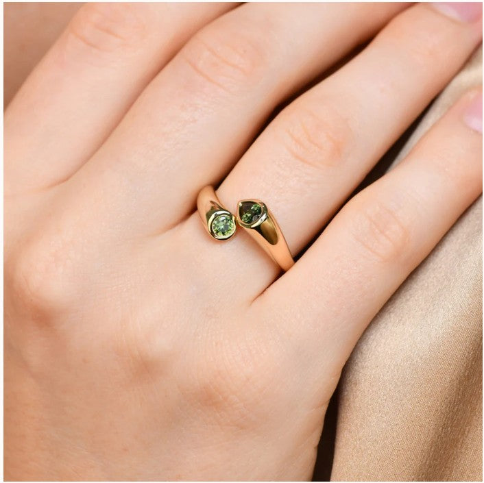 Solene Pear Sapphire Ring