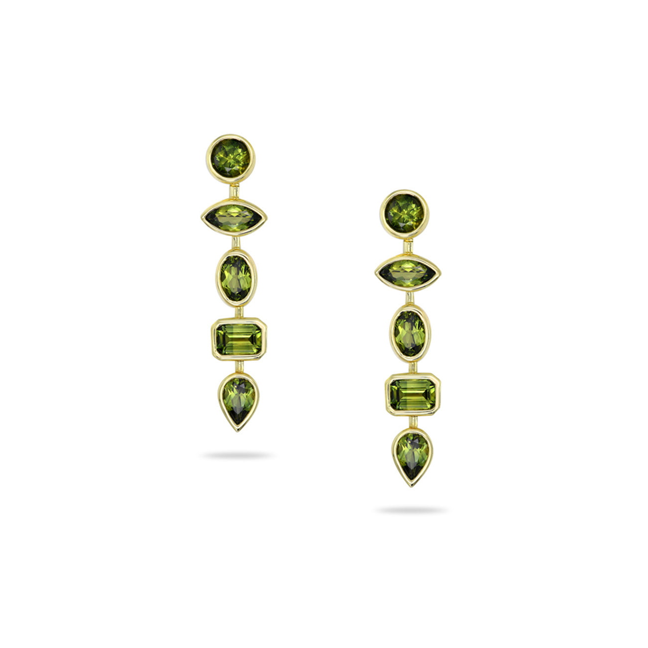 Tetra Sapphire Earrings