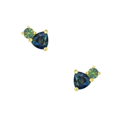 Toi et moi sapphire earrings 