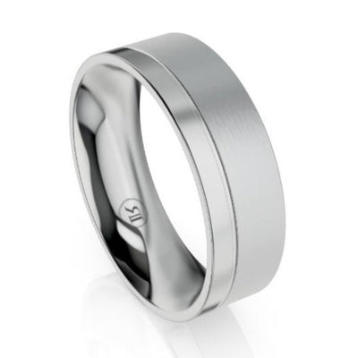 The Lawrence White Gold Wedding Ring