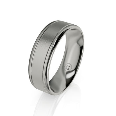 The Otis Titanium Wedding Ring