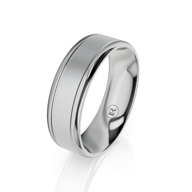 The Otis Platinum Wedding Ring