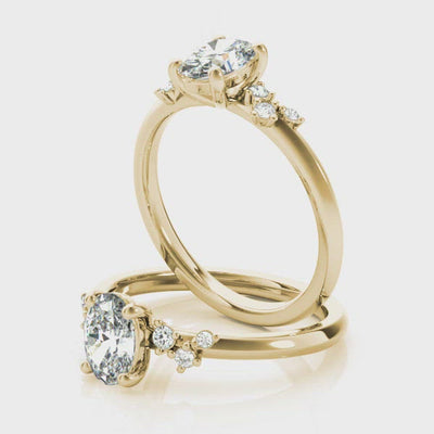 Ivy Petite Diamond Engagement Ring Setting