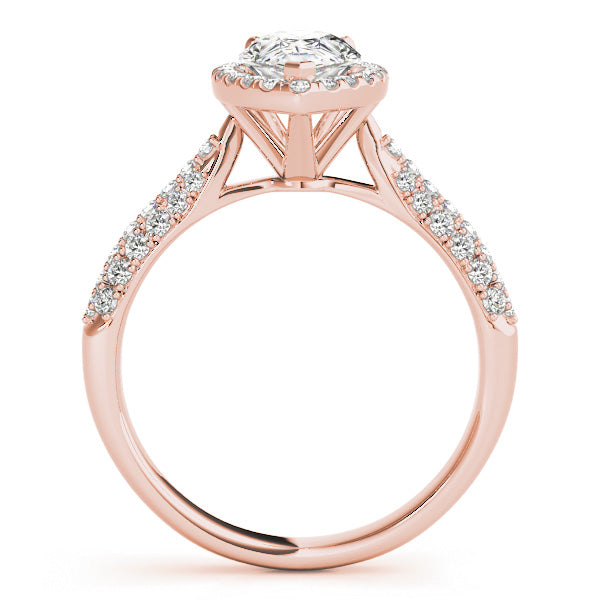 Avelina Pear Diamond Engagement Ring Setting