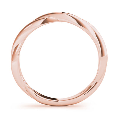 Rosa Classic Twist Wedding Ring