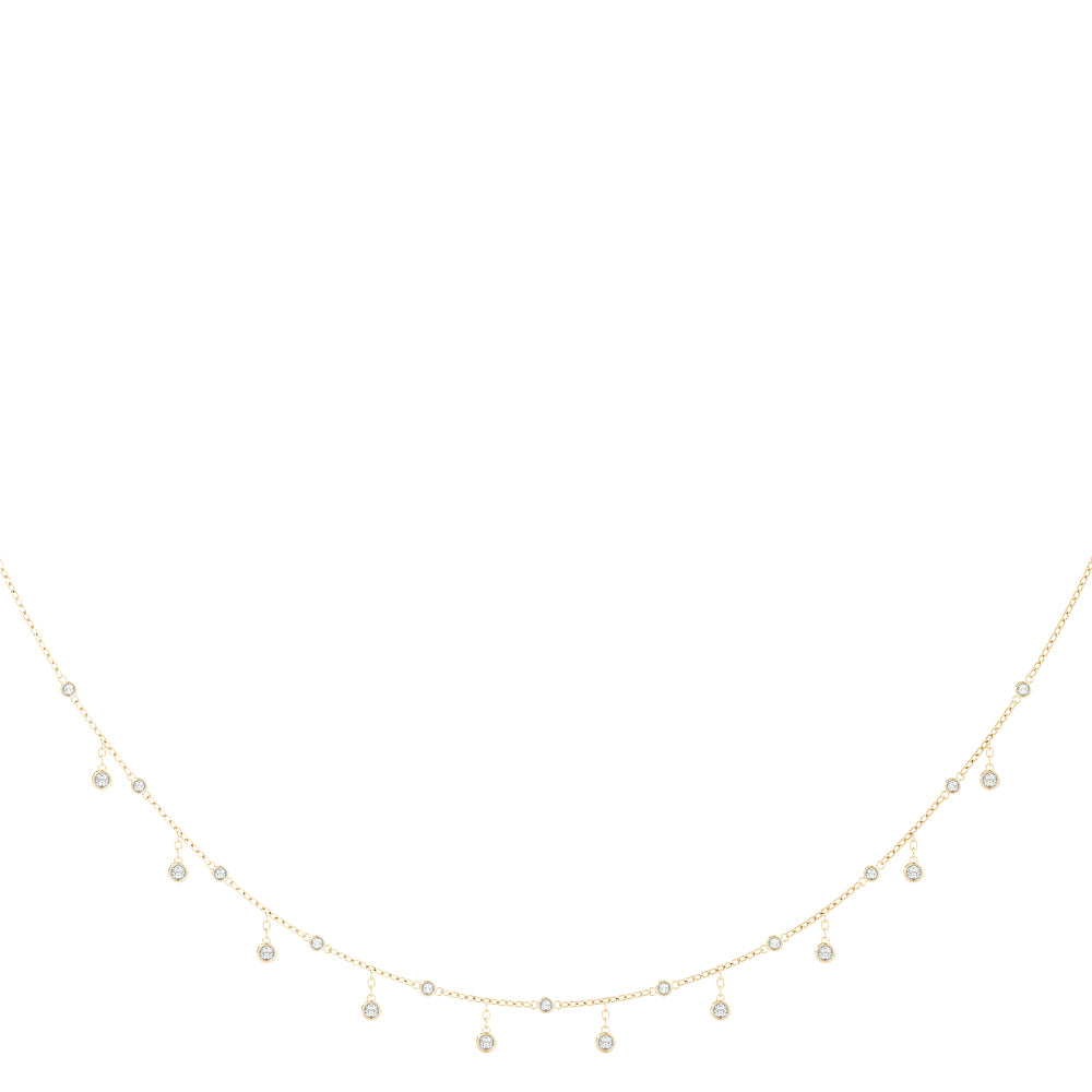 lab diamond necklaces