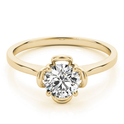 Rosette Diamond Engagement Ring Setting