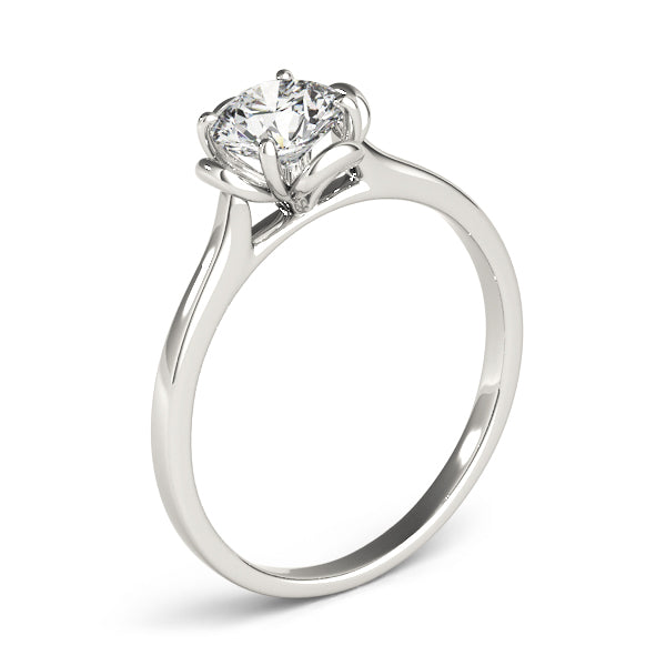 Rosette Diamond Engagement Ring Setting