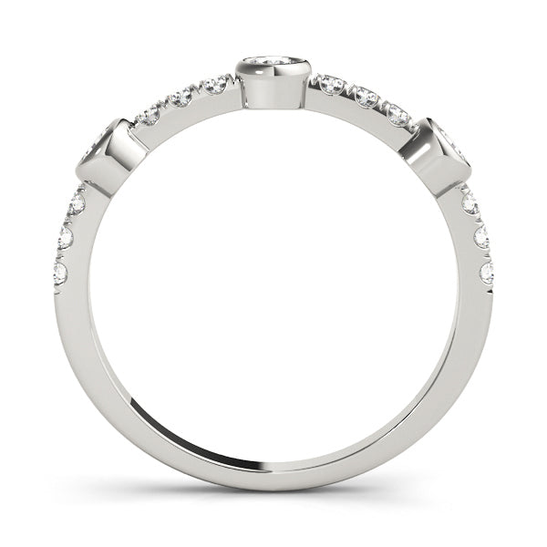Peyton Women's Diamond Stacker Wedding Ring