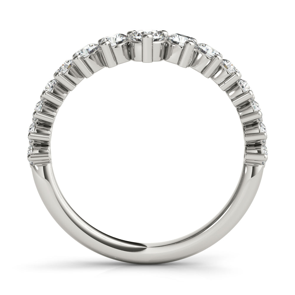 Alexandra Women's Diamond Crown Wedding Ring