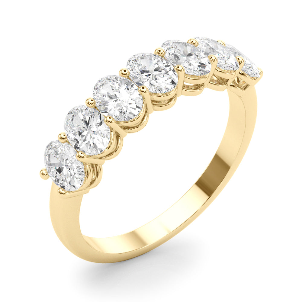 Penelope Oval Women's Diamond Wedding Ring