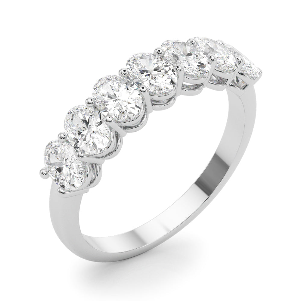 Penelope Oval Women's Diamond Wedding Ring